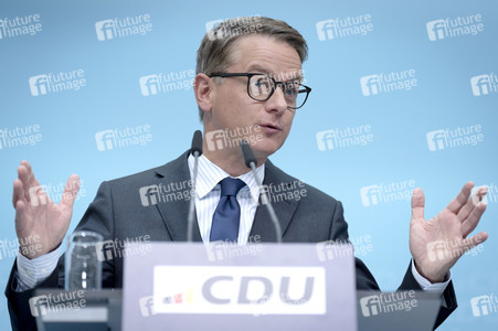 Pressekonferenz der CDU nach den Gremiensitzungen in Berlin