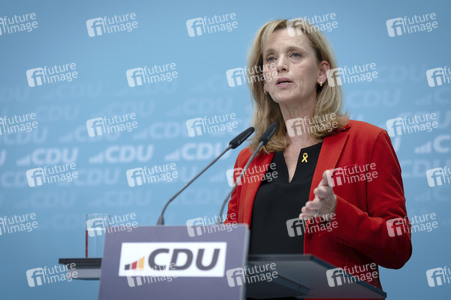 Pressekonferenz der CDU nach den Gremiensitzungen in Berlin