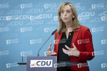 Pressekonferenz der CDU nach den Gremiensitzungen in Berlin