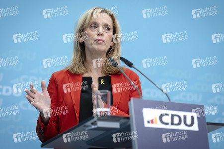 Pressekonferenz der CDU nach den Gremiensitzungen in Berlin