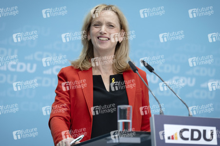 Pressekonferenz der CDU nach den Gremiensitzungen in Berlin