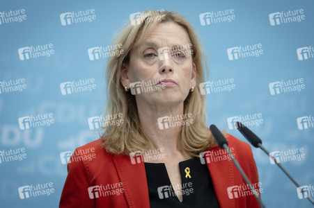 Pressekonferenz der CDU nach den Gremiensitzungen in Berlin