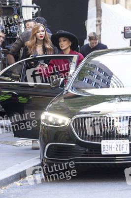 Dreharbeiten 'The Last Mrs. Parrish' in New York