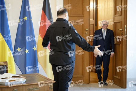 Begrüßung des ukrainischen Parlamentspräsidenten in Berlin