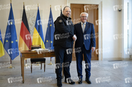 Begrüßung des ukrainischen Parlamentspräsidenten in Berlin