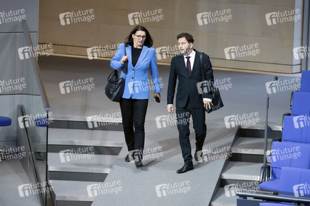 34. Sitzung des Deutschen Bundestages in Berlin