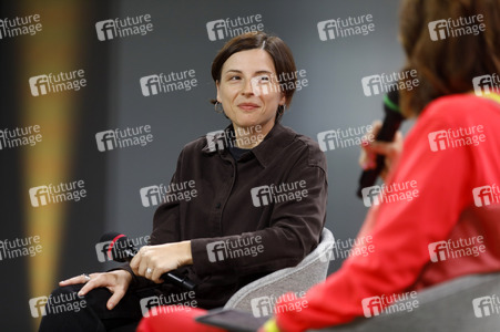 Dorothee Elmiger auf der Frankfurter Buchmesse 2025 in Frankfurt
