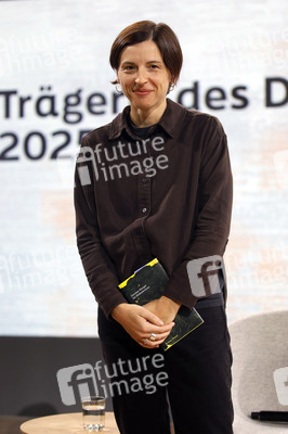 Dorothee Elmiger auf der Frankfurter Buchmesse 2025 in Frankfurt
