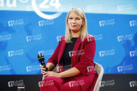 Annett Meiritz auf der Frankfurter Buchmesse 2025 in Frankfurt