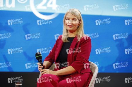 Annett Meiritz auf der Frankfurter Buchmesse 2025 in Frankfurt