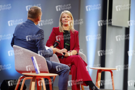 Annett Meiritz auf der Frankfurter Buchmesse 2025 in Frankfurt