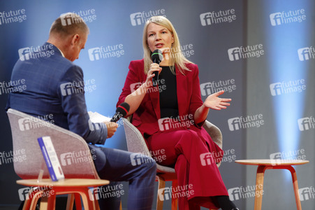 Annett Meiritz auf der Frankfurter Buchmesse 2025 in Frankfurt