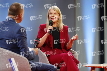 Annett Meiritz auf der Frankfurter Buchmesse 2025 in Frankfurt