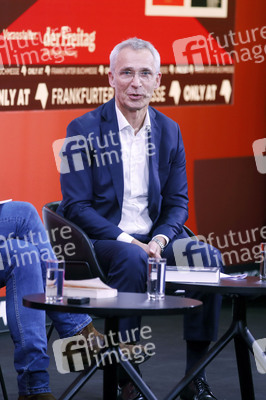 Jens Stoltenberg auf der Frankfurter Buchmesse 2025 in Frankfurt