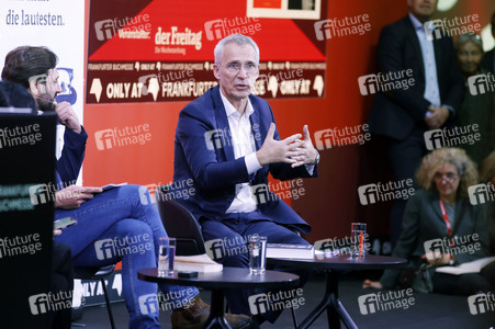 Jens Stoltenberg auf der Frankfurter Buchmesse 2025 in Frankfurt
