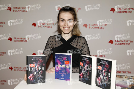 Antonia Wesseling auf der Frankfurter Buchmesse 2025 in Frankfurt