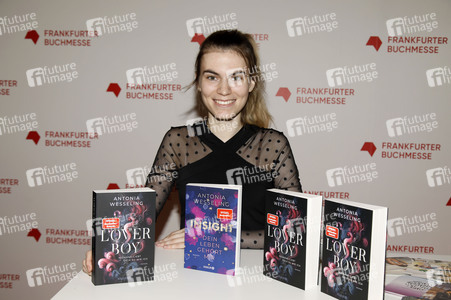 Antonia Wesseling auf der Frankfurter Buchmesse 2025 in Frankfurt