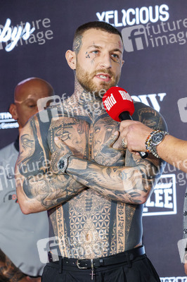 Wiegen zum Boxevent 'Fame Fighting 3' in Essen