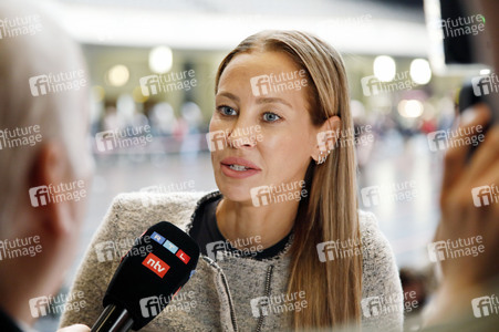 Alessandra Meyer-Wölden auf der Frankfurter Buchmesse 2025 in Frankfurt