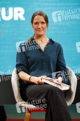 Martina Clavadetscher auf der Frankfurter Buchmesse 2025 in Frankfurt