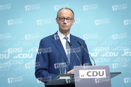 Pressekonferenz zu den Ergebnissen der Präsidiumsklausur mit dem Bundeskanzler und Parteivorsitzenden der CDU in Berlin