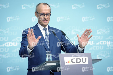 Pressekonferenz zu den Ergebnissen der Präsidiumsklausur mit dem Bundeskanzler und Parteivorsitzenden der CDU in Berlin