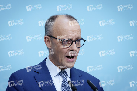 Pressekonferenz zu den Ergebnissen der Präsidiumsklausur mit dem Bundeskanzler und Parteivorsitzenden der CDU in Berlin