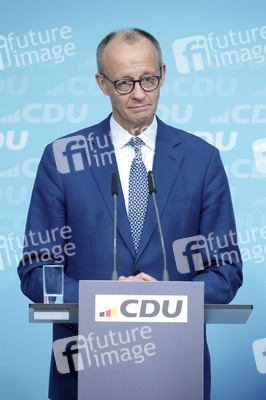 Pressekonferenz zu den Ergebnissen der Präsidiumsklausur mit dem Bundeskanzler und Parteivorsitzenden der CDU in Berlin