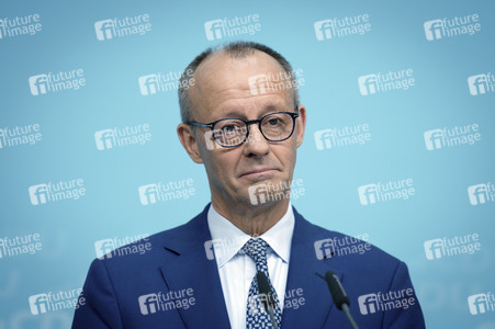 Pressekonferenz zu den Ergebnissen der Präsidiumsklausur mit dem Bundeskanzler und Parteivorsitzenden der CDU in Berlin
