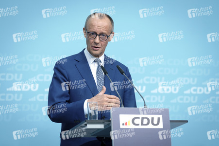 Pressekonferenz zu den Ergebnissen der Präsidiumsklausur mit dem Bundeskanzler und Parteivorsitzenden der CDU in Berlin