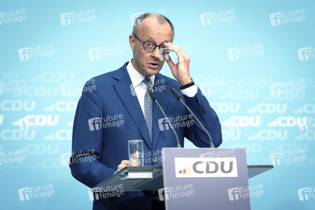 Pressekonferenz zu den Ergebnissen der Präsidiumsklausur mit dem Bundeskanzler und Parteivorsitzenden der CDU in Berlin