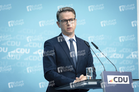 Pressekonferenz zu den Ergebnissen der Präsidiumsklausur mit dem Bundeskanzler und Parteivorsitzenden der CDU in Berlin