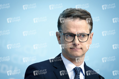 Pressekonferenz zu den Ergebnissen der Präsidiumsklausur mit dem Bundeskanzler und Parteivorsitzenden der CDU in Berlin