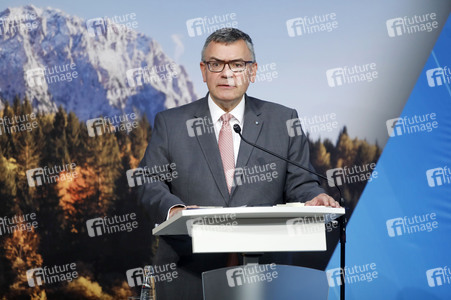 Pressekonferenz von Markus Söder in München
