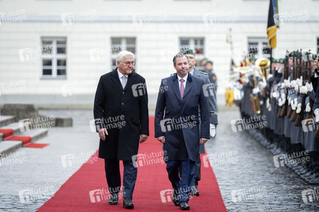 Begrüßung des Großherzogs von Luxemburg in Berlin