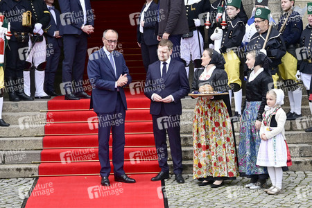 Antrittsbesuch von Bundeskanzler Friedrich Merz im Freistaat Sachsen in Dresden