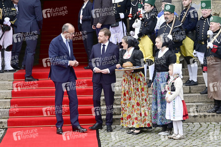 Antrittsbesuch von Bundeskanzler Friedrich Merz im Freistaat Sachsen in Dresden