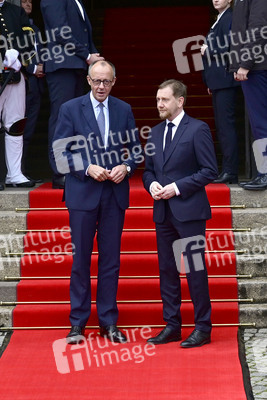 Antrittsbesuch von Bundeskanzler Friedrich Merz im Freistaat Sachsen in Dresden