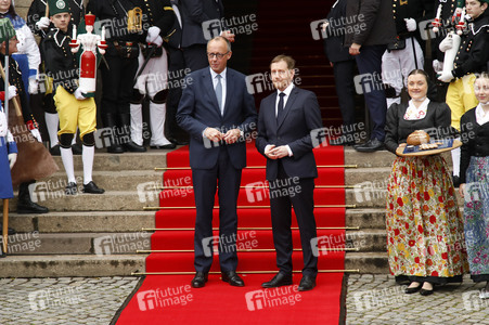 Antrittsbesuch von Bundeskanzler Friedrich Merz im Freistaat Sachsen in Dresden
