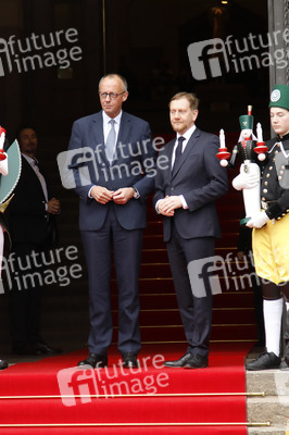 Antrittsbesuch von Bundeskanzler Friedrich Merz im Freistaat Sachsen in Dresden