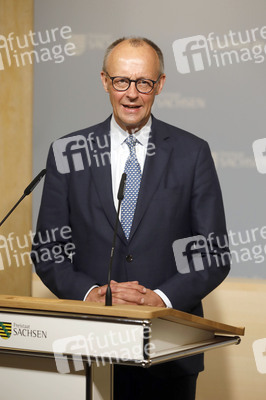 Antrittsbesuch von Bundeskanzler Friedrich Merz im Freistaat Sachsen in Dresden