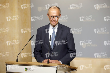 Antrittsbesuch von Bundeskanzler Friedrich Merz im Freistaat Sachsen in Dresden
