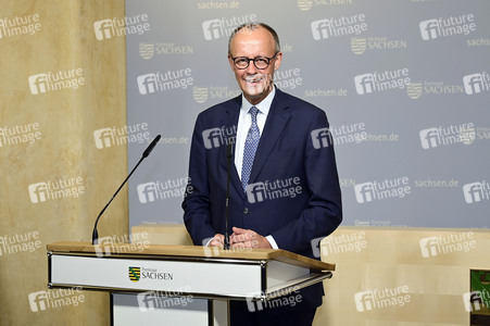 Antrittsbesuch von Bundeskanzler Friedrich Merz im Freistaat Sachsen in Dresden