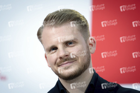 Pressekonferenz mit dem SPD-Generalsekretär in Berlin