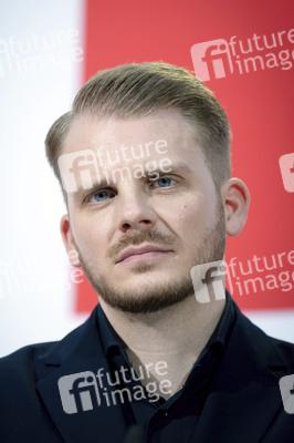 Pressekonferenz mit dem SPD-Generalsekretär in Berlin