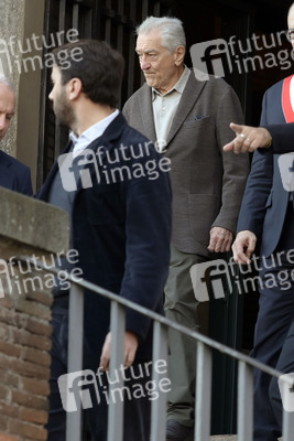 Verleihung des Lupa Capitolina an Robert De Niro in Rom