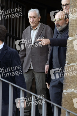 Verleihung des Lupa Capitolina an Robert De Niro in Rom