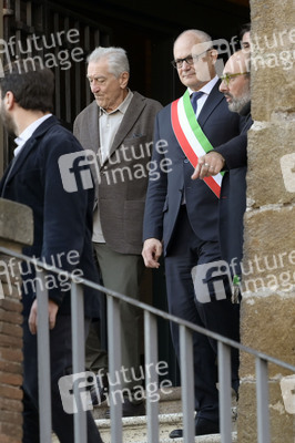 Verleihung des Lupa Capitolina an Robert De Niro in Rom