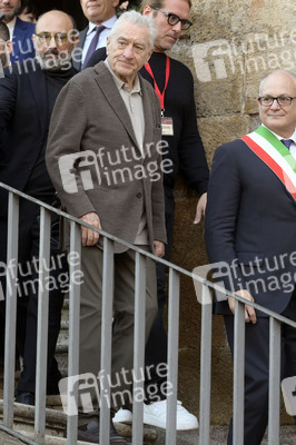 Verleihung des Lupa Capitolina an Robert De Niro in Rom