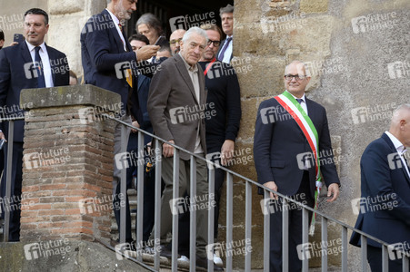Verleihung des Lupa Capitolina an Robert De Niro in Rom